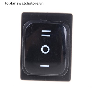 Toplanswatchstore Tự khóa 12V Đen chống nước 6Pin DPDT