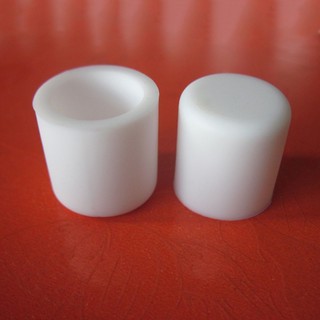 1 / 5 / 10 Chiếc Trắng Tròn Silicon Cao Su Vỏ Silicon Cao Su Nắp Cách Nhiệt Tay Bàn Ghế Chân Bao Ống Tay ID 3.7-74.5mm