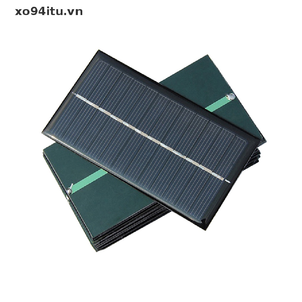 Bảng điều khiển năng lượng mặt trời XOITU 1W 5V DIY Bảng điều khiển Silicon năng lượng mặt trời nhỏ cho bộ sạc điện thoại di động Đèn gia đình Bảng tế bào năng lượng mặt trời VN