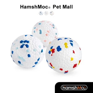 HamshMoc Tương Tác Thú Cưng Bóng Cao Su Co Giãn Cao Cho Chó Nhai Bóng Đồ Chơi Bền Phao Trên Nước Cho Aggressive Nhai Nhỏ Vừa Chó Lớn