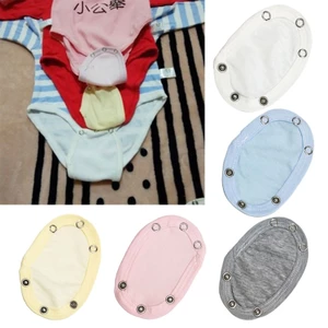 Yoo Trẻ Sơ Sinh Jumpsuit Chiều Dài Mở Rộng Tã Áo Liền Quần Tã Mở Rộng Màu Trơn Cho Bé Body Quần Áo Phụ Kiện 5 Cái