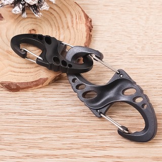 Khóa Điều Chỉnh Dây Xích Hành Lý Bằng Nhựa Màu Đen Thông Dụng Có Thể Tháo Rời Cho Hoạt Động Ngoà