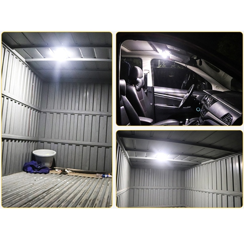 Fol 72LED 12V-80V LED Xe Nội Thất Mái Vòm Trần Đèn Đọc Sách Nội Thất Ô Tô Đèn Mái Nhà Có Bật Công Tắc