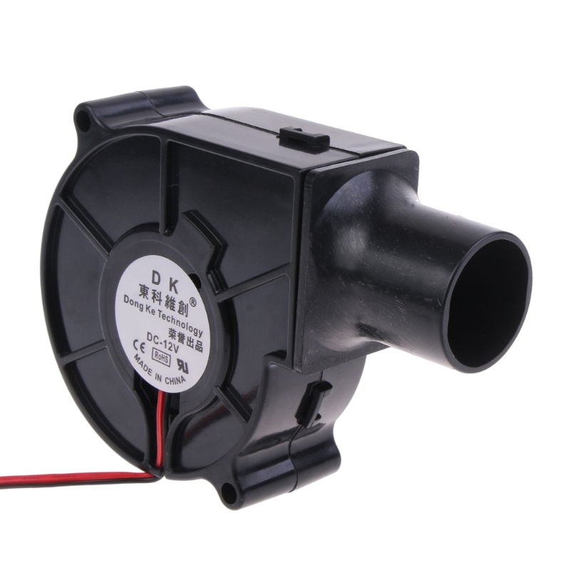 Quạt thổi Fol 7530 DC 75x75x30mm 5V 12V 24V 7cm 7530 Vòng bi dầu Quạt làm mát lưu lượng không khí Quạt thổi dã ngoại BBQ