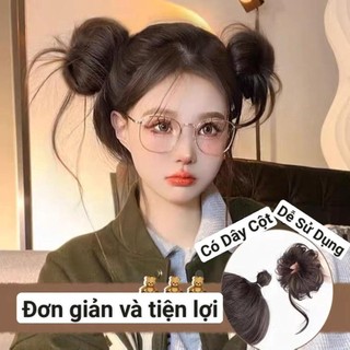 Búi Tóc Giả Buộc Lơi Phong Cách Hàn Quốc HaminStore
