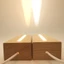 DELMER Đèn LED Giá Đỡ Hình Chữ Nhật Pha Lê DIY Nghệ Thuật Trang Trí Dạ Quang Đế Phòng Nhựa Đèn Ngủ Đế