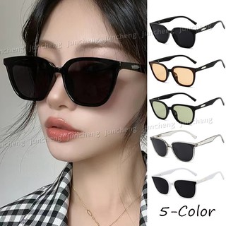 Kính râm vuông màu nâu cổ điển Tấm che nắng nam nữ mới để lái xe Kính mắt