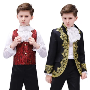 YOIOIOI Unisex Trang Phục Hóa Trang Phụ Kiện Còng Và Ren Xù Satin Jabot Bộ Cổ Áo