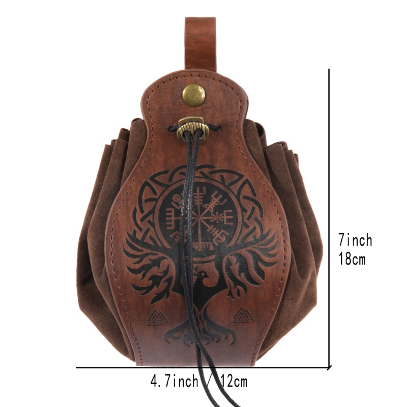 Mon PU Da Dây Rút DND-Dice Túi RPG-Dice Túi Có Thể Gập Lại Khay Và Túi