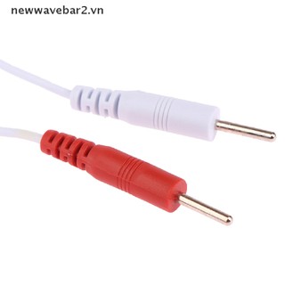[Mới] Cáp dây dẫn điện cực trị liệu 2,5mm cho cáp mát xa hàng chục 1,5m.