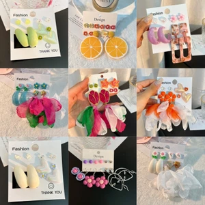Set bông tai phong cách Bohemian thời trang mùa hè dành cho nữ