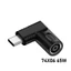 Jack nguồn BTM Type-C USB-C Nam sang DC 3 0x1 1mm 7 9x0 9mm 5 5x1 7mm 7 4x0 6 6 5x1 4