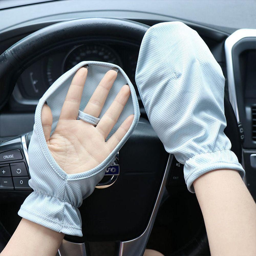 Găng Tay Chống Nắng RTJIFSS, Găng Tay Mỏng Chống Tia UV, Găng Tay Lái Xe Chống Nắng Găng Tay Thể Thao Ngoài Trời Găng Tay Đi Xe Đạp Găng Tay Ice Silk Mùa Hè