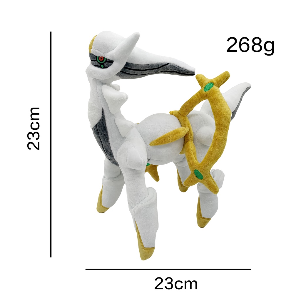 PS1 Pokemon Arceus Sang Trọng Đồ Chơi Búp Bê Nhồi Bông Quà Tặng Cho Trẻ Em Trang Trí Nhà Ném Gối Trò Chơi Búp Bê Đồ Chơi Cho Trẻ Em SP1