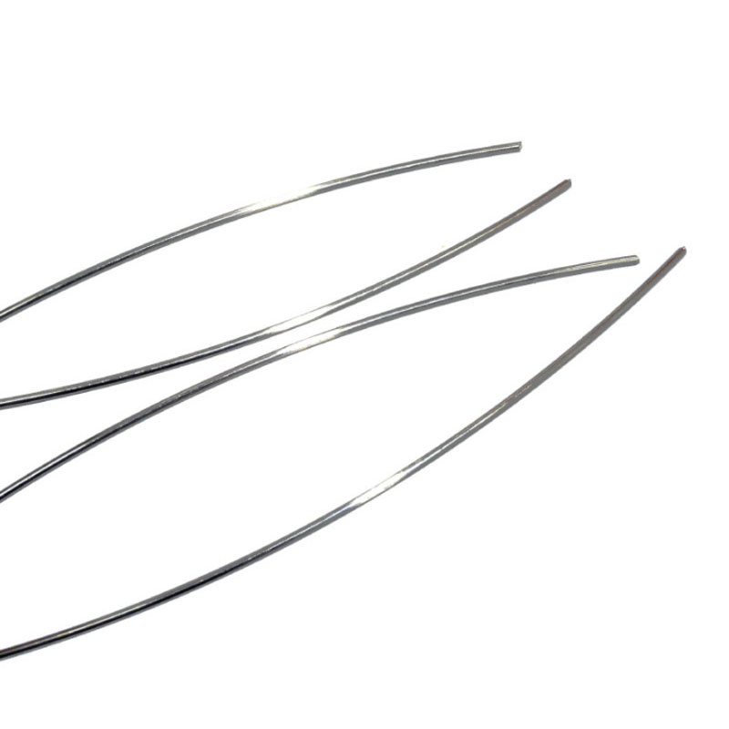 Thép không gỉ 304 lò xo dây đơn đàn hồi DIY Craft, đường kính 0.4–2.0mm