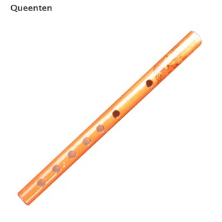 Queenten Traditional 6 Hole Bamboo Flute Clarinet Student Musical Instrument Wood AU QT