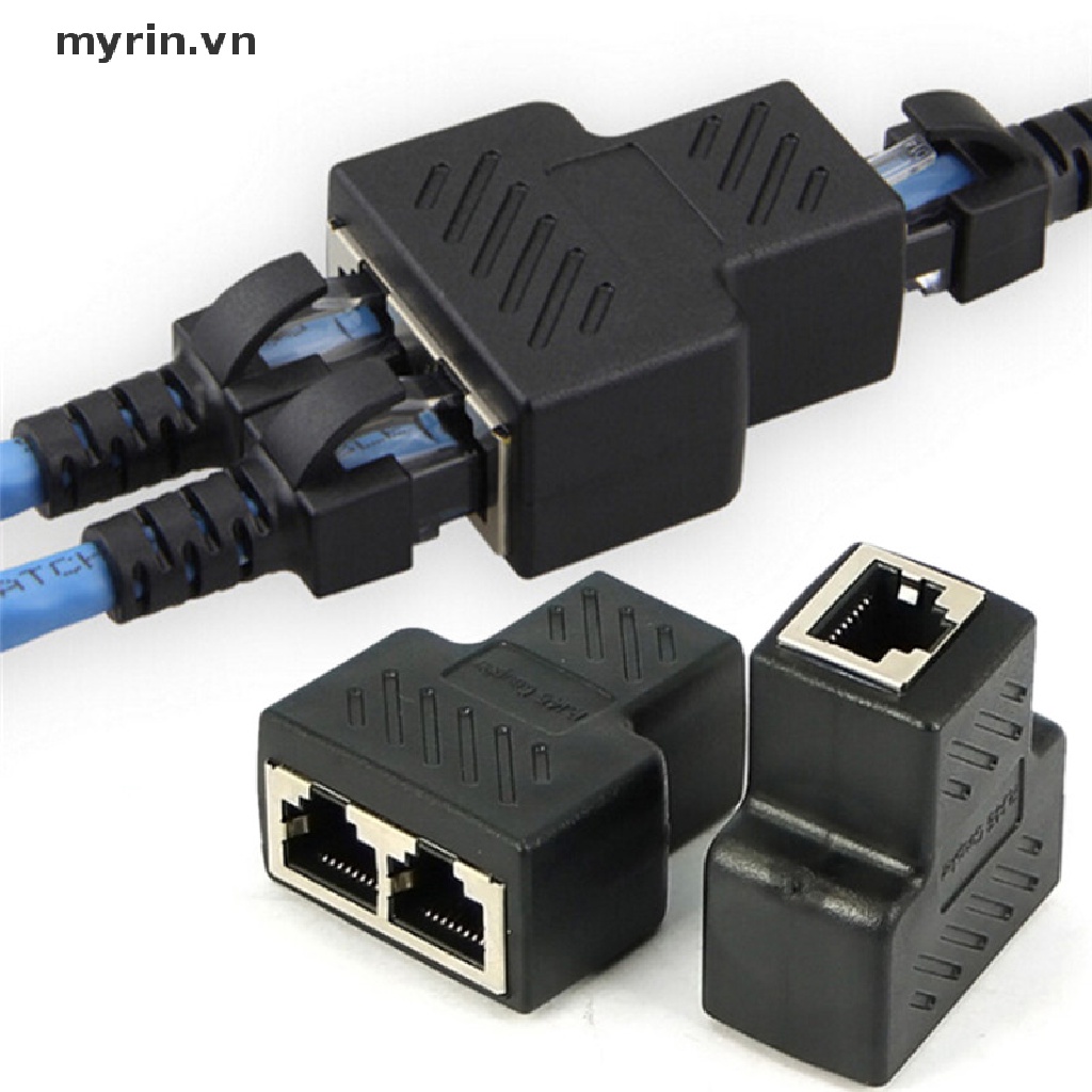 Đầu Nối Dây Cáp Mạng LAN Ethernet 1 Sang 2 Cổng RJ45 | Shopee Việt Nam
