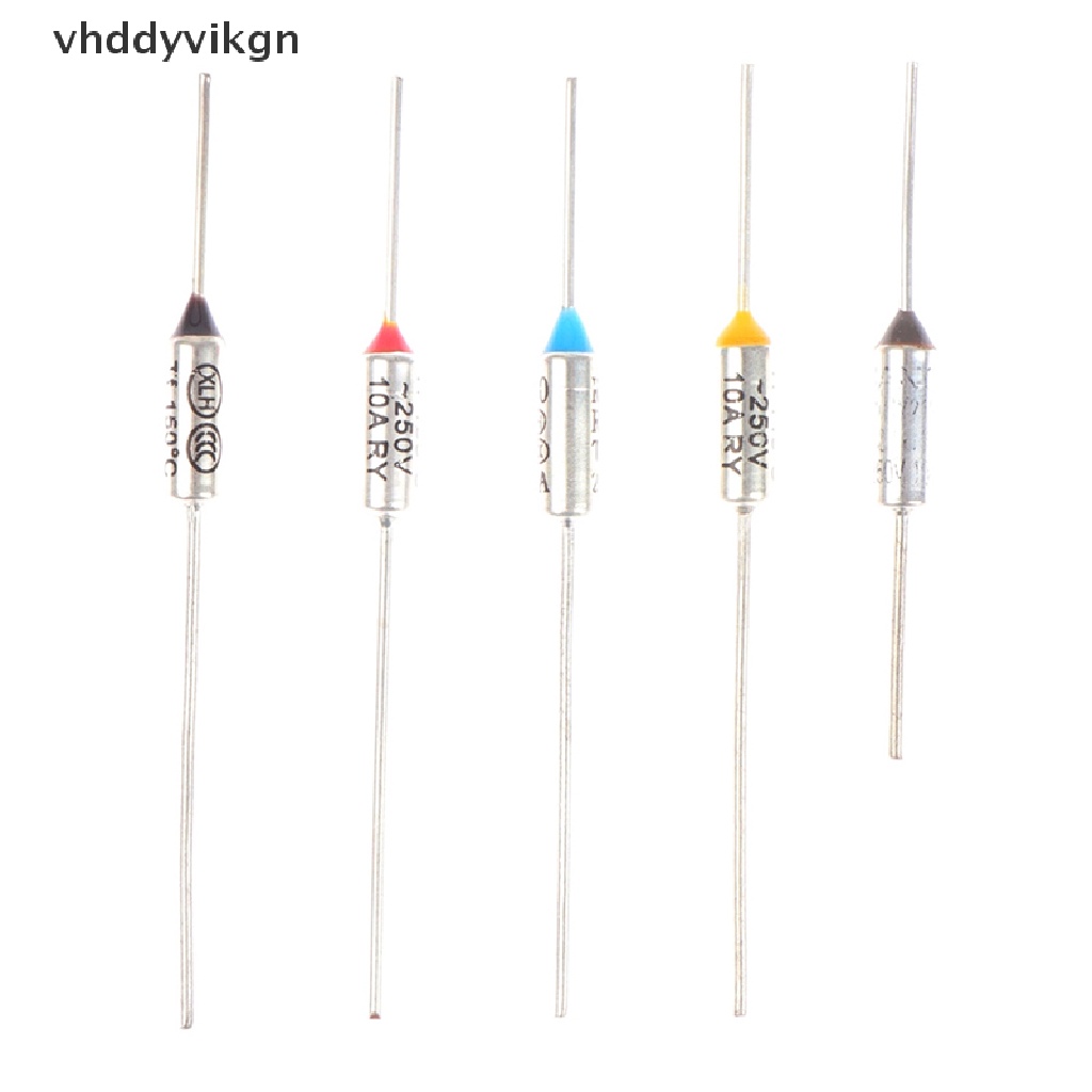 Bộ 10 Cầu Chì Nhiệt 10A 15A 250V 142° 150° 172° 185° 216° Vn vn vn vn vn
