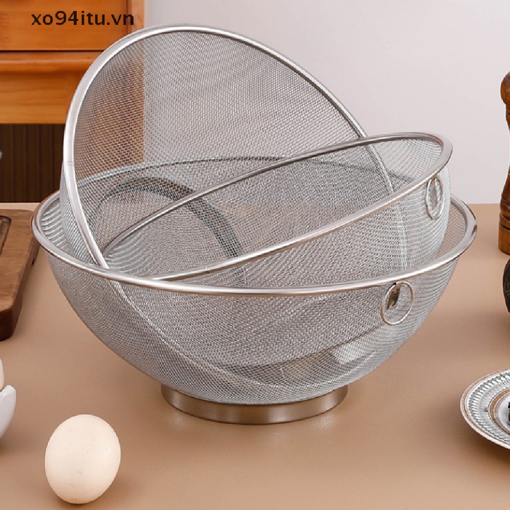 Rổ Rây Bột Bằng Thép Không Gỉ XOITU