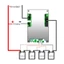 Bảng bảo vệ pin Lithium 4S 12V 100A LiFePO4 có cân bằng pin nguồn / tăng cường bảng bảo vệ PCB