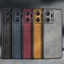 Dành cho Honor X7a Luxury Business Retro Da Cao su mềm TPU Case Cover