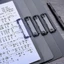 Clipboard TUYỆT VỜI, Mờ Với Kẹp Đôi Thư Mục Tệp A4, Thời Trang Đa Năng Sử Dụng Kép Memo Clip Ban Sáng Tạo Văn Phòng Phẩm