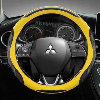 Bọc Vô Lăng Ô Tô Cho Mitsubishi Outlander Mirage ASX 2012-2019 Eclipse Cross 2017-2019 L200 2015-2017 Phụ Kiện Ô Tô