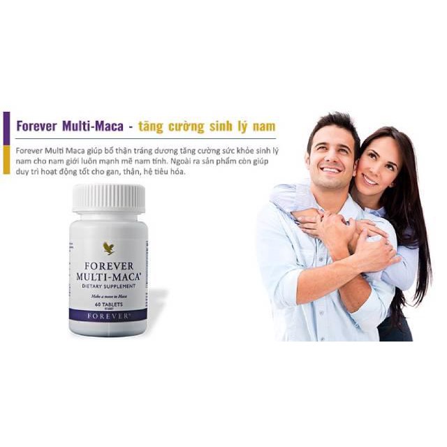 [CHÍNH HÃNG] Viên uống Tăng Cường Sinh Lý Nam Forever Multi Maca 215flp. Sản Phẩm Lô Hội.
