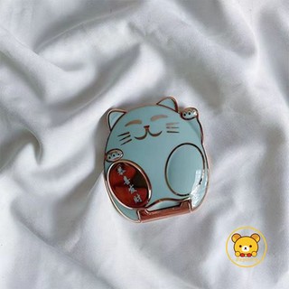 Giá Đỡ Điện Thoại Hình Mèo May Mắn Dạng Đẩy Thiết Kế Đơn Giản