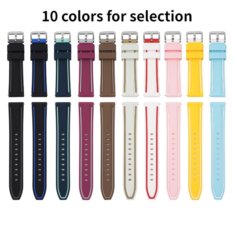 Dây Đeo Đồng Hồ Bằng Silicone 20mm Chống Thấm Nước Dành Cho Omega Swatch Co-branded MoonSwatch