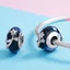 Hạt charm BAMOER bạc 925 họa tiết ngôi sao thời trang cho nữ