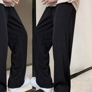 Quần Dài Ống Đứng Màu Đen Cỡ Lớn 10XL Cho Nam Đến 180KG