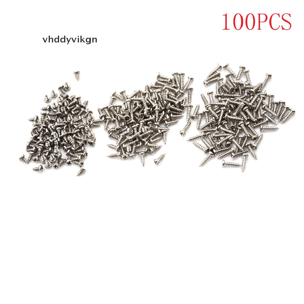 Bộ 100 Ốc Vít Tròn M2
