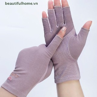 1 Đôi Găng Tay Chống Tia UV Bảo Vệ Móng Tiện Dụng