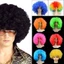 ESSENCEH Tóc Giả Nhiều Màu Sắc Khác Nhau Quà Tặng Chú Hề Cosplay Người Hâm Mộ Bóng Đá Carnival Tiệc Xoăn Tóc