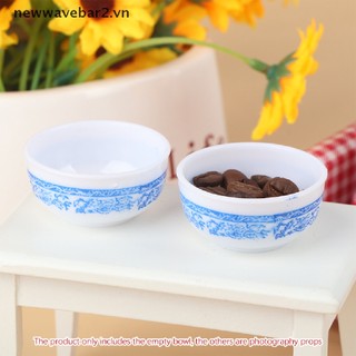 Bộ 2 Bát Cơm Tỉ Lệ 1 / 6 Cho Nhà Búp Bê