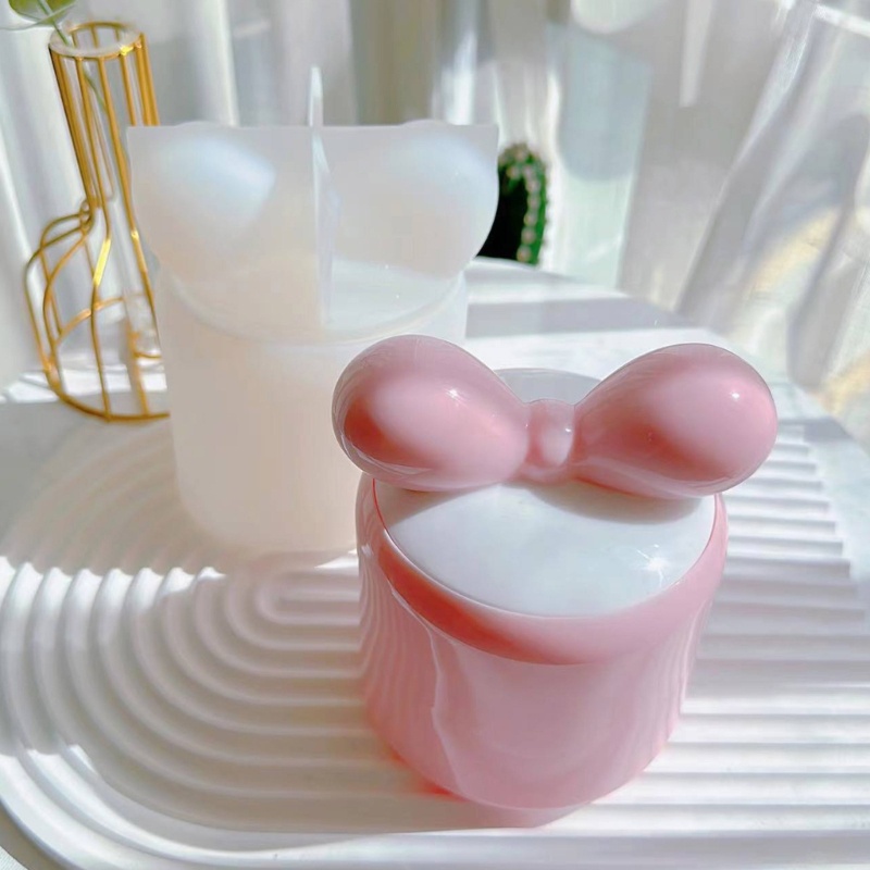 Flgo Khuôn Silicone có Nắp Đựng Kẹo và Trang Sức từ Nhựa