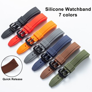 Dây Silicone Thay Thế Cho ĐồNg Hồ Samsung 20mm 22mm 24mm