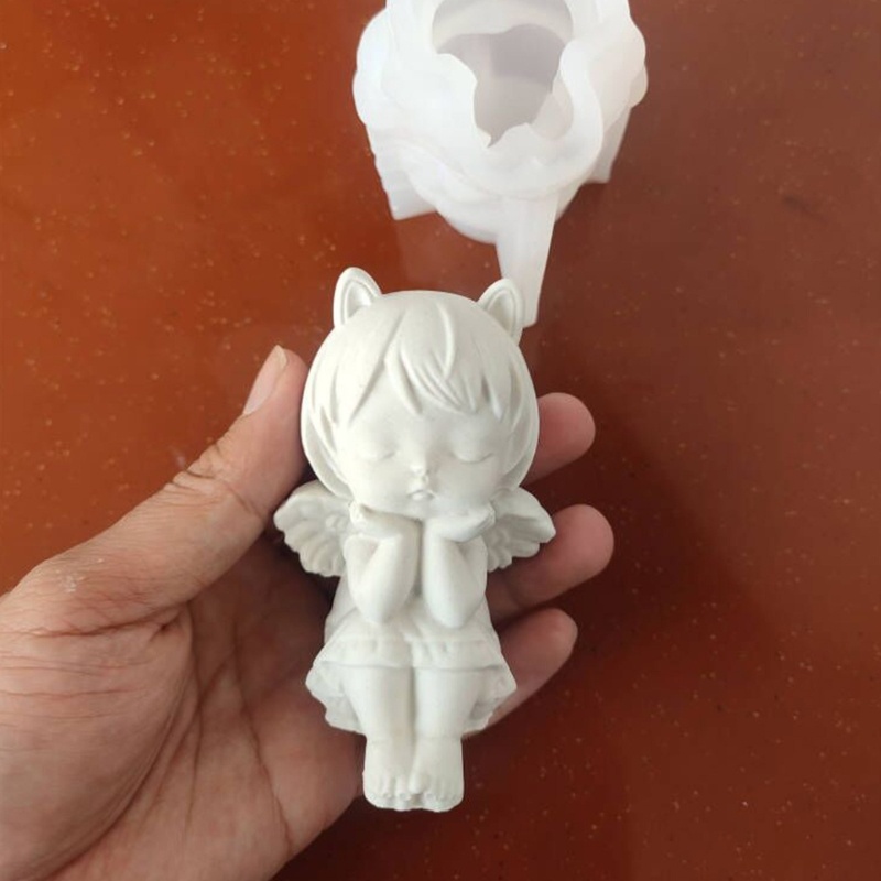 Khuôn Thiên Thần Cinna Khuôn Silicon Thiên Thần Làm Khuôn Nhựa DIY Cho Xà Phòng