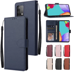 Bao Da Samsung Galaxy A12 A13 A23 A53 A73 A32 A52 A04 m12 Điện Thoại Nắp Lật Dạng Ví