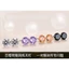 ♥Bông Tai Bạc Đính Đá Zircon Nhiều Màu Thời Trang Cho Nữ