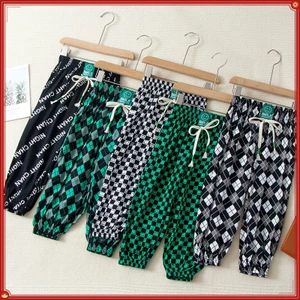 Trẻ Em Bloomers Mùa Hè Xuân Phong Cách Mỏng Phiên Bản Hàn Quốc Nam Nữ Quần Mỏng Băng Lụa Cha Mẹ-Con Quần Thường Ngày Quần Muỗi