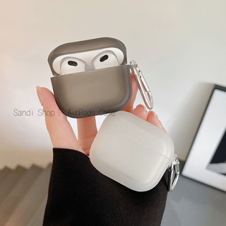 Vỏ Bảo Vệ Hộp Sạc Tai Nghe AirPods 1 2 3 Pro AirPods Pro2 Apple Bluetooth Gen 2 AirPods 3 Bằng TPU Dẻo Trong Suốt Màu Trơn Chống Rơi