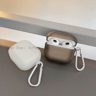 Vỏ Bảo Vệ Hộp Sạc Tai Nghe AirPods 1 2 3 Pro AirPods Pro2 Apple Bluetooth Gen 2 AirPods 3 Bằng TPU Dẻo Trong Suốt Màu Trơn Chống Rơi