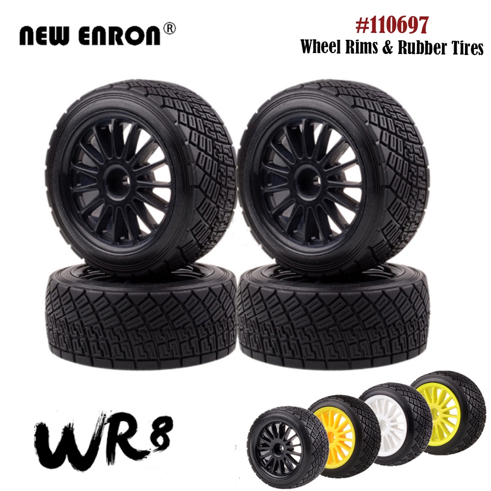 Vành bánh xe 4Pc 2.2Inch RC Hub 80mm Lốp cao su RC Lốp có bọt 110697 ...