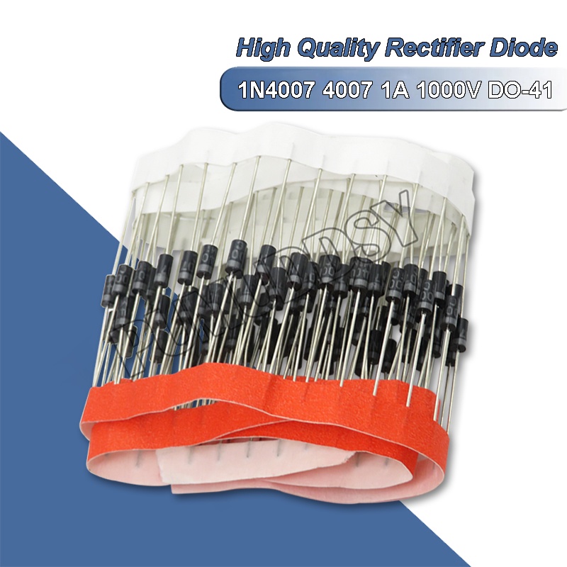 Set 100 Đi-Ốt Chỉnh Lưu Chất Lượng Cao 1n4007 4007 DO-41 1A 1000V ...