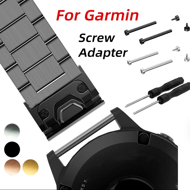 Bộ 2 Ốc Vít Kim Loại Cho Đồng Hồ Garmin Fenix 6x Pro 7x 5 6