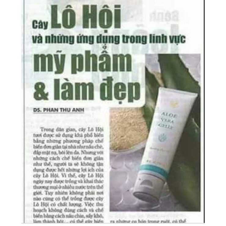 Kem Dưỡng Lô Hội 061FLP Aloe Vera Gelly. Làm Dịu Da, Phục Hồi Da Nhạy Cảm, Hỗ Trợ Tái Tạo Da – 118ml