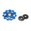 JUNYUE88US Vòng bi thép 11T 13T Bộ chuyển đổi trục Bánh xe đạp Vòng bi Derailleur phía sau Bộ ròng rọc kéo Bộ phận truyền con lăn Phụ kiện đi xe đạp Thép Carbon cuộn nóng