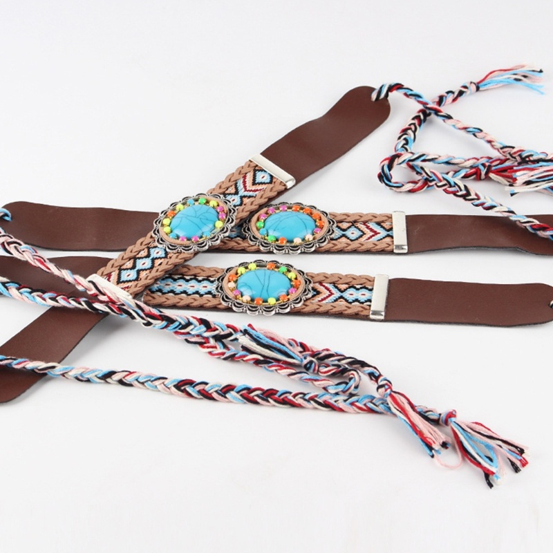 HSV Đai Mũ Phương Tây DIY Phương Tây Đính Hạt Hatband Mũ Cao Bồi Ban Nhạc Người Mỹ Bản Địa Mũ Ban Nhạc DIY Mũ Ban Nhạc Mexico Mũ Ba